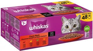 Whiskas 1+ klasický výběr ve šťávě Megapack 48 x 85g, 4,08 kg  - originál z Německa