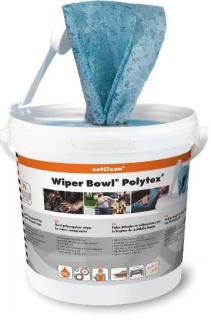 WIPER BOWL POLYTEX profesionální vlhčené ubrousky 72 útržků  - originál z Německa