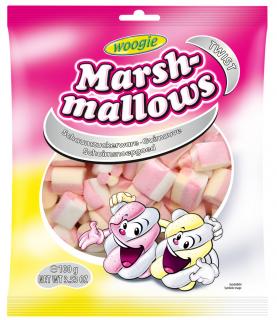 Woogie Marshmallows TWIST bonbony 100g  - originál z Německa