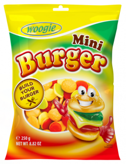 Woogie Mini Burger 250g  - originál z Německa