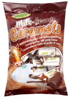 Woogie Mléčné karamelky s kakaem 250g  - originál z Německa