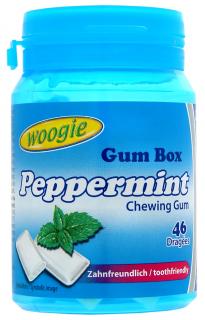 Woogie Peprmintové žvýkačky, 64,4g  - originál z Německa