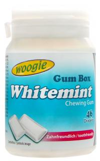 Woogie Whitemint žvýkačky, 64,4g  - originál z Německa