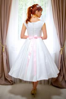 HELEN svatební retro šaty bílé