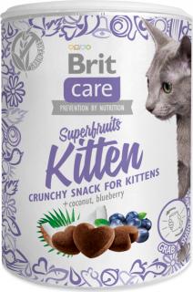 Brit Care Superfruits pro koťata kuřecí s kokosem a borůvkou 100g