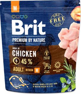 Brit Premium pro dospělé střední psy 1kg