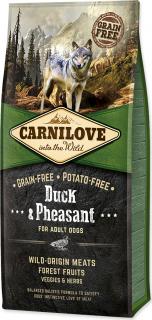 Carnilove Dog Adult Duck & Pheasant Grain Free kachna bažant bez obilovin 12kg