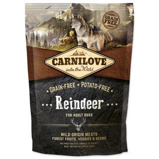Carnilove Dog Adult Reindeer Grain Free sobí a divočák bez obilovin 1,5kg