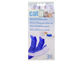Fontána Catit pro kočky náhradní filtrační molitan 3ks