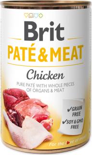 Konzerva BRIT Paté & Meat Chicken 400g