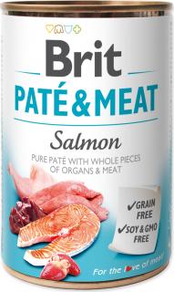 Konzerva BRIT Paté & Meat Salmon 400g