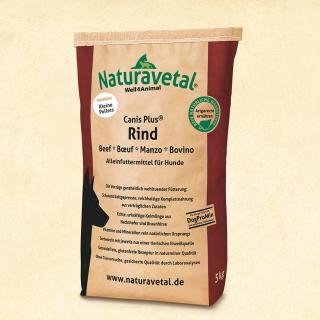 Naturavetal CANIS PLUS hovězí maso malé granule 1kg