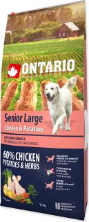 ONTARIO Senior Large Chicken & Potatoes & Herbs 12kg