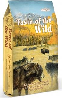 Taste of the Wild High Prairie pečený bizon a jehněčí 12,2kg