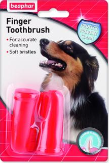 Zubní kartáčky BEAPHAR Dog-A-Dent na prst