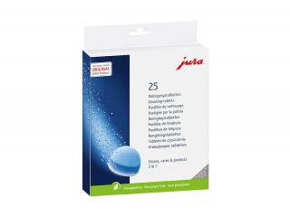JURA - 3 fázové čistící tablety 25ks