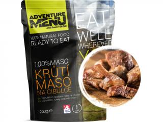 100 % krůtí maso na cibulce Adventure menu