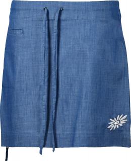Dámská funkční bambusová sukně Samira Short SKHOOP - denime 42/XL
