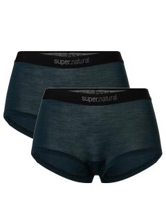 Dámské funkční merino kalhotky TUNDRA175  HIPSTER 2-PACK [sn] - Blueberry/Blueberry 38/M