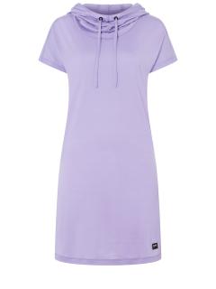 Dámské merino šaty Funnel Dress [sn] - Lavender 42/XL