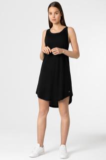 Dámské merino šaty Relax Dress [sn] - Jet Black 34/XS