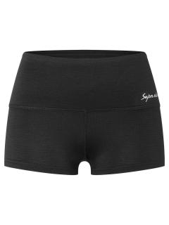 Dámské merino šortky Super Shorts [sn] - jet black 34/XS
