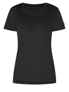 Dámské merino tričko The Essential Tee [sn] - jet black melange M