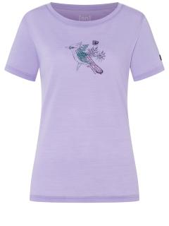 Dámské merino triko Halycone Tee [sn] - Lavender/Deep Jungle/Purple Passion 34/XS