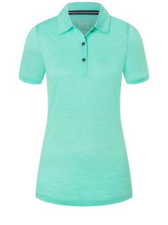 Dámské merino triko Sporty Polo [sn] - ice green melange 38/M