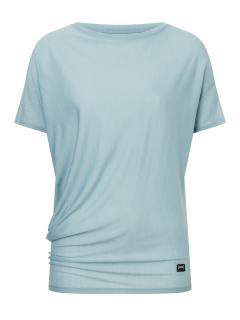 Dámské merino triko Yoga Loose Tee [sn] - cloud blue 34/XS