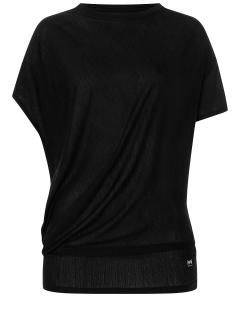 Dámské merino triko Yoga Loose Tee [sn] - Jet Black 34/XS