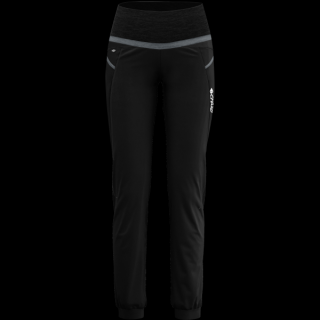 Dámské sportovní elastické kalhoty Exit Light CRAZY - black 36/S