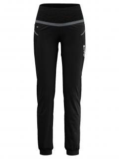 Dámské sportovní elastické kalhoty Exit Light CRAZY - black/grey 40/L