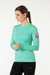 Dámský cyklo dres s dlouhým rukávem Grava LS [sn] - ice green 34/XS