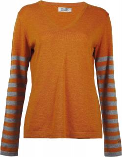 Dámský merino svetr Nancy Sweater SKHOOP - honey 42/XL