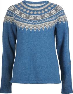 Dámský vlněný svetr Scandinavian SKHOOP - blue denim 42/XL