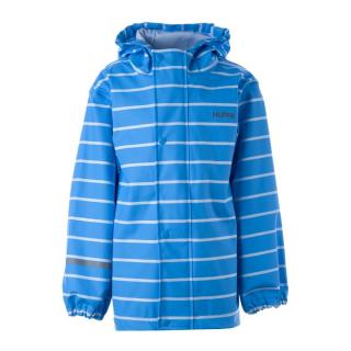 Dětská bunda do deště Huppa Jackie proužkovaná arctic blue 104