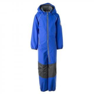 Dětská softshellová kombinéza Huppa Adal blue/dark gray REFLEX 92