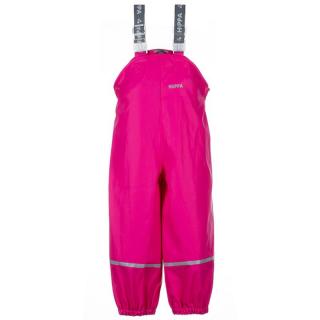 Dětské kalhoty do deště Huppa Pantsy fuchsia 122
