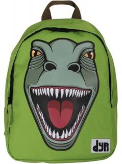 Dětský batoh DYR Kids Backpack Danefae - green T-rex