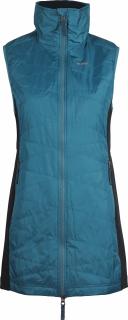 Dlouhá zimní vesta Brita-Lena SKHOOP - blue denim 42/XL