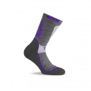 Funkční merino ponožky Trekking Socks CRAZY - titanium 39-42