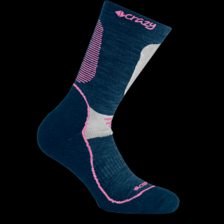 Funkční merino ponožky Trekking Socks CRAZY - vento 35-38