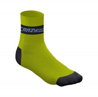Funkční nízké ponožky Carbon CRAZY - liken 39-42