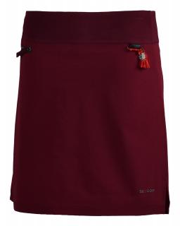 Funkční sukně s vnitřními šortkami Outdoor Skort SKHOOP - henna red 34/XS