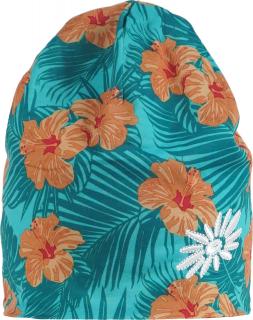 Lehká funkční čepice Summer Beanie SKHOOP - Aqua