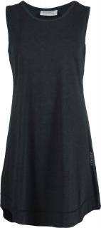Lehké funkční letní šaty Tammy SKHOOP - Black Melange 34/XS