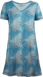 Letní funkční šaty Margareta Dress SKHOOP - Denim Blue 36/S