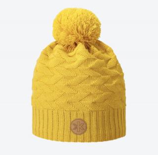 Merino čepice Kamakadze s membránou Windstopper Kama - žlutá