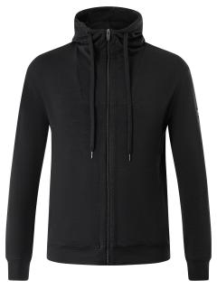 Pánská merino mikina EVERYDAY HOODIE [sn] - Jet Black S
